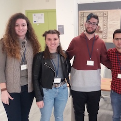 High school students visiting the Department, 01/02/2019